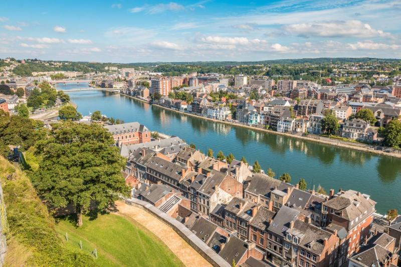 Namur toiture de la ville